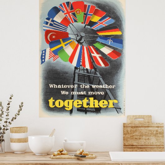 Plan Marshallポスター ポスター (キッチン)