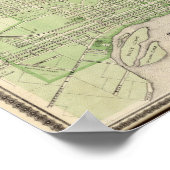 Plan of Davenport, Scott County, Iowa州 ポスター (角)