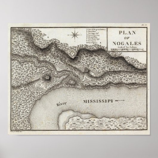 Plan Of Nogales ポスター (正面)