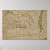 Plan of the Water Supply System in Görlitz, 1794 ポスター (正面)