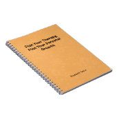 Plan Your Therapy, Plan Your Personal Growth ノートブック (右側)