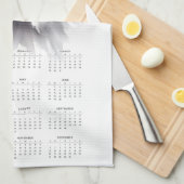 Plan your year in style with this 2026 calendar キッチンタオル (四つ折り)