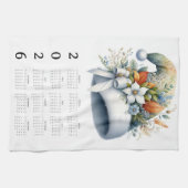 Plan your year in style with this 2026 calendar キッチンタオル (横)