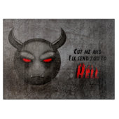 Planche À Découper Devilmoji Vintage カッティングボード (正面)