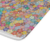 Planche à découper en verre - FLORAL カッティングボード (角)