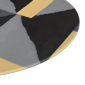 Planche à Découper en Verre Géométrie Moderne カッティングボード (角)