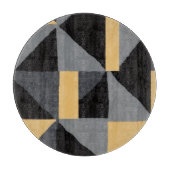 Planche à Découper en Verre Géométrie Moderne カッティングボード (正面)