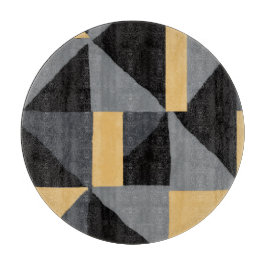 Planche à Découper en Verre Géométrie Moderne カッティングボード