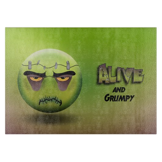 Planche À Découper Frankenmoji カッティングボード (正面)