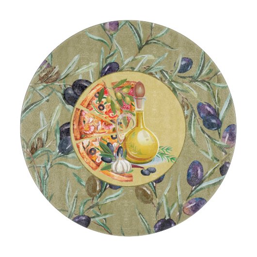 Planche à découper. Olive カッティングボード (正面)