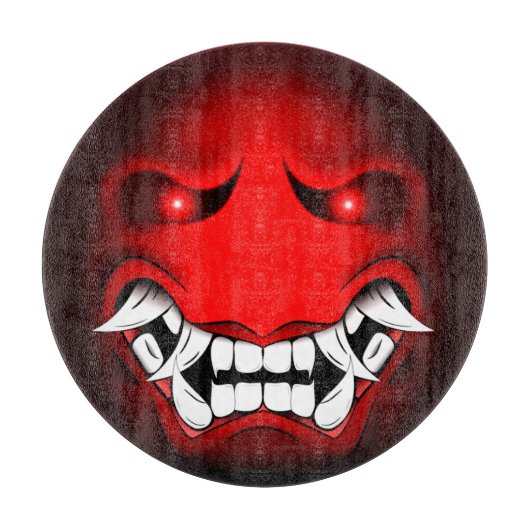 Planche À Découper Samouraïmoji カッティングボード (正面)