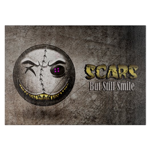 Planche À Découper Scarmoji Vintage カッティングボード (正面)