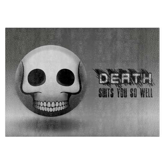 Planche À Découper Skullmoji カッティングボード (正面)