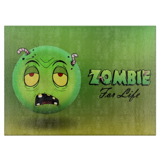 Planche À Découper Zombiemoji カッティングボード (正面)