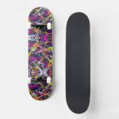 Planche à roulette multiple couleur スケートボード (正面)