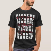 PLANCHE Calisthenics BAR Street Workout Tシャツ (正面)