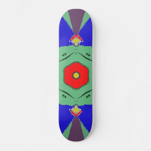 Planche de Skateboard Mandala  スケートボード (正面)