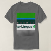 Plane s Aer Lingus 1980s  Tシャツ (デザイン正面)