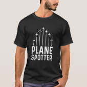 Plane Spotter Pilot Airplane Plane Aviation 13 Tシャツ (正面)