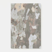 Plane tree camouflage looks bark pattern n ポストイット (正面)