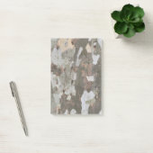 Plane tree camouflage looks bark pattern post-it n ポストイット (オフィス)