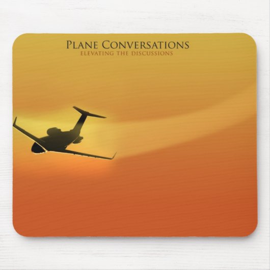 PlaneConversationsのマウスパッド マウスパッド (正面)