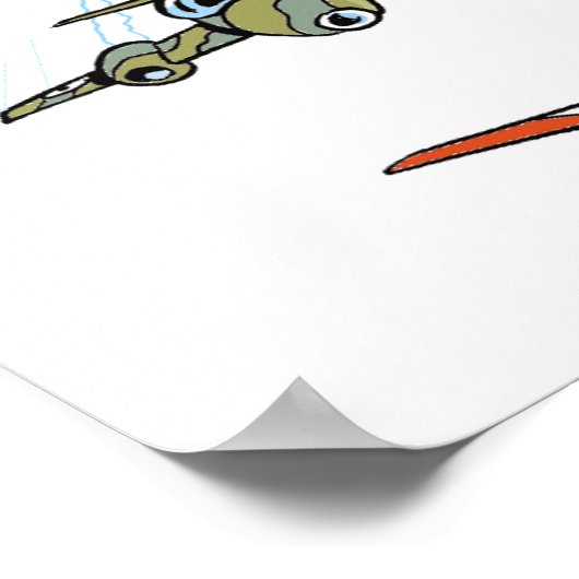 Planes Flying Aviation Art Poster ポスター (角)