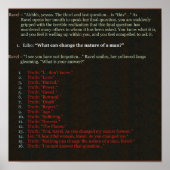 Planescape Torment What can change the nature of ポスター (正面)