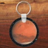 PLANET火星の真の色星の背景～ キーホルダー (正面)