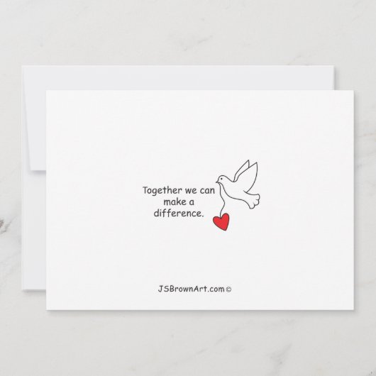 Planet_救Flatカード7" x 5" (裏面)