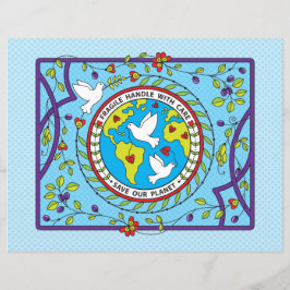 Planet_救Flat紙シート11"x 8.5"