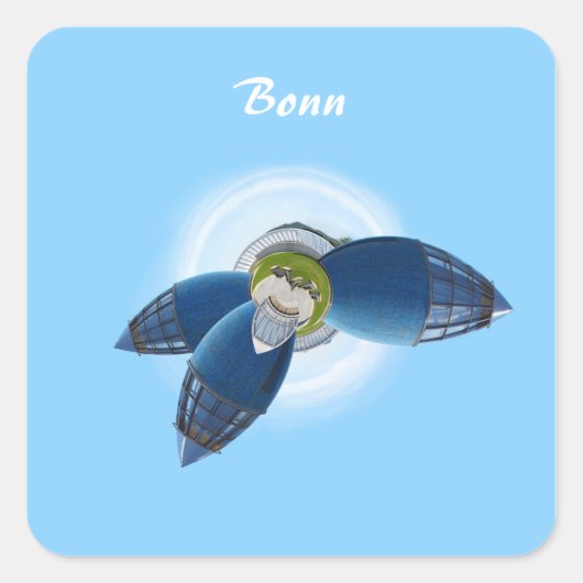 Planet Bonn ステッカー (正面)
