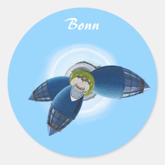 Planet Bonn ステッカー (正面)