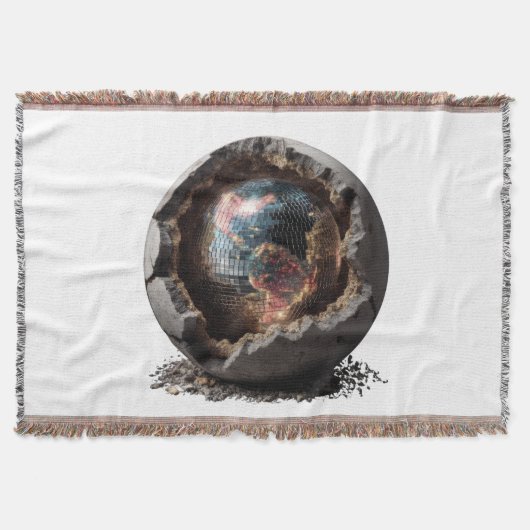 Planet Disco Core – 地球がパーティーモードに突入 スローブランケット (正面)