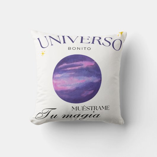 Planet Dreams Pillow クッション (正面)