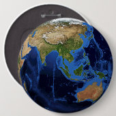 Planet Earth 缶バッジ (正面&裏面)