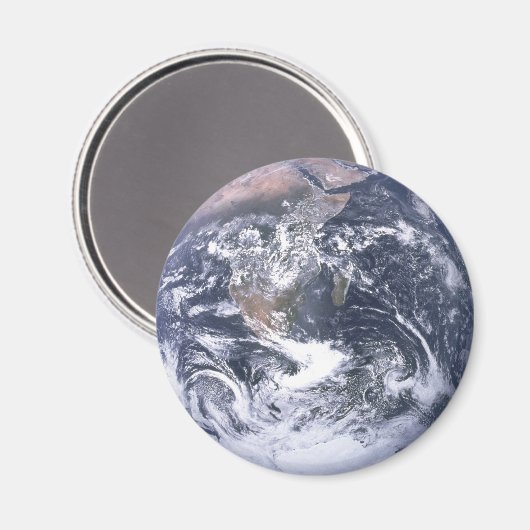 Planet Earth From Space Earth Day マグネット (正面/裏面)