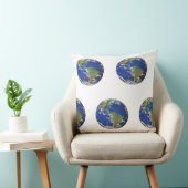 Planet Earth pillow クッション (椅子)