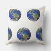 Planet Earth pillow クッション (正面)