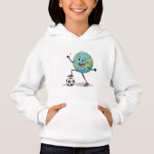 Planet Earth playing soccer (正面)