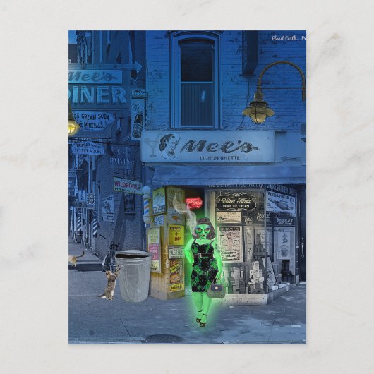 Planet Earth, Promised Land? ポストカード (正面)