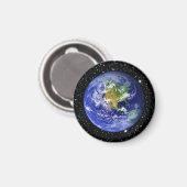 PLANET EARTH v3星の背景(太陽のシステム) to マグネット (正面/裏面)
