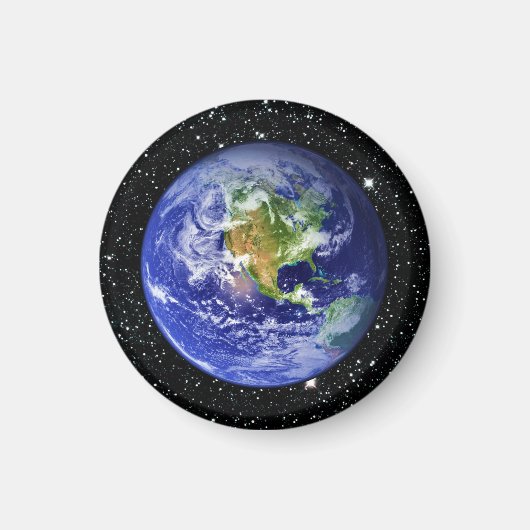 PLANET EARTH v3星の背景(太陽のシステム) to マグネット (正面)