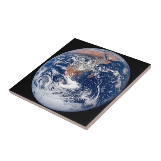 Planet Earth view from Apollo 17 タイル (側面)