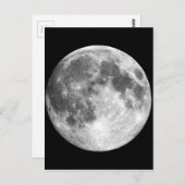 PLANET EARTH'S MOON natural (太陽の system) to ポストカード (正面/裏面)