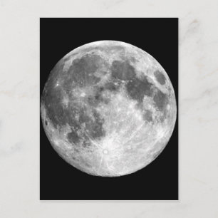 PLANET EARTH'S MOON natural (太陽の system) to ポストカード
