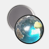 Planet Erde Kugel マグネット (正面/裏面)