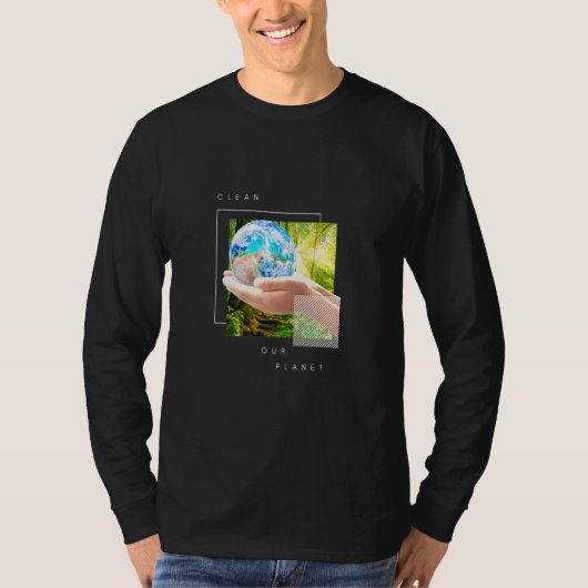 Planet Forest Editionのクリーンアップ Tシャツ (正面)