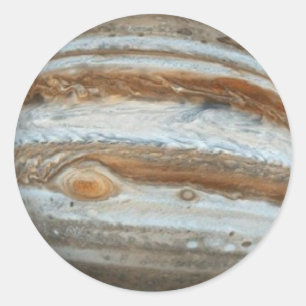 PLANET JUPITER star background (太陽の system) ~ ラウンドシール