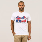 Planet Meple Pals、英国および米国メンズシャツ Tシャツ (正面フル)